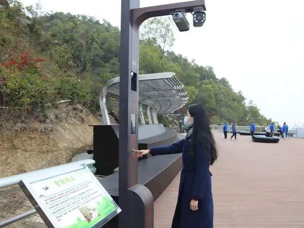 中山陵智能步道，科技感十足