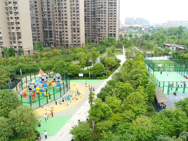 芙蓉區東驛智慧體育公園建設完成