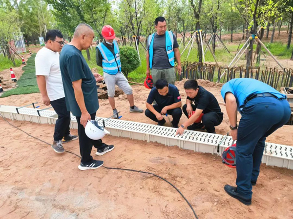 康巴什智慧體育公園開始建設